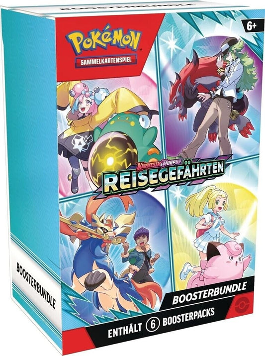 Pokémon Boosterbundle Karmesin & Purpur – Reisegefährten (DEU)